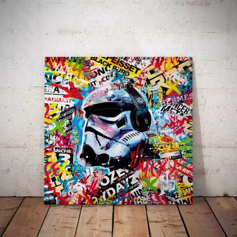 Beat Trooper By Aiiroh - Limited Edition Handcrafted Dibond® Art Prints