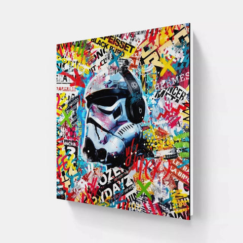 Beat Trooper By Aiiroh - Limited Edition Handcrafted Dibond® Art Prints