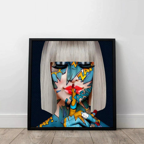 Blondie By Monika Nowak - Limited Edition Handcrafted Dibond® Art Prints