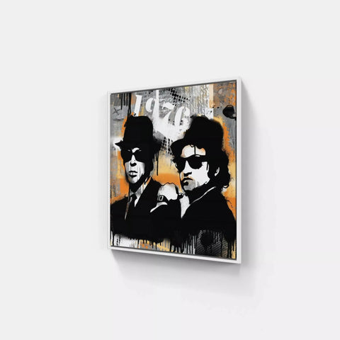 Blues By Hukone - Limited Edition Handcrafted Canvas Art Prints