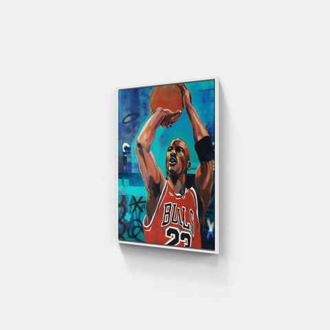 Buzzer Beater By Nicolas Blind - Limited Edition Handcrafted Canvas Art Prints