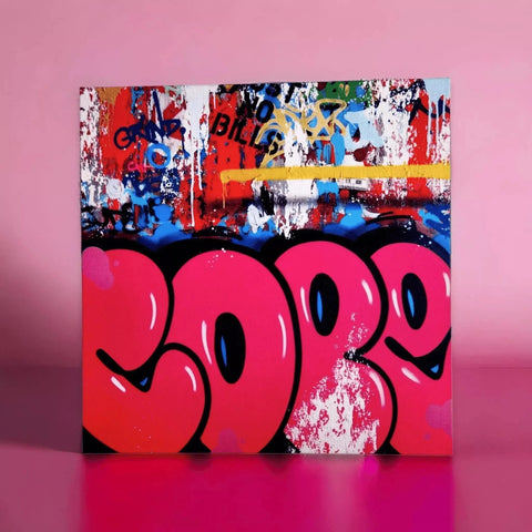 C-03 By Cope2 - Limited Edition Handcrafted Canvas Art Prints