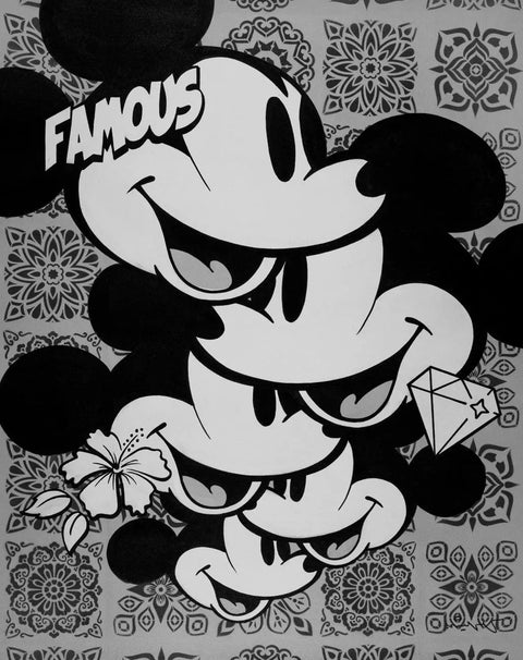 Famous By Mr Oreke - Limited Edition Handcrafted Dibond® Art Prints