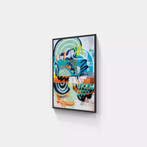 Fluo04 By Nicolas Blind - Limited Edition Handcrafted Canvas Art Prints