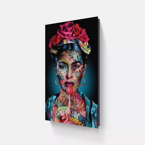 Frida Kaboom By Monika Nowak - Limited Edition Handcrafted Dibond® Art Prints