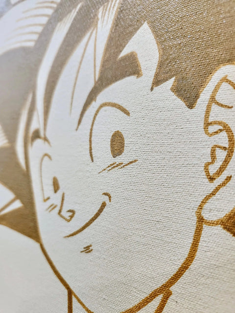 Goku By Mr. Oreke - Limited Edition Handcrafted Original Artworks