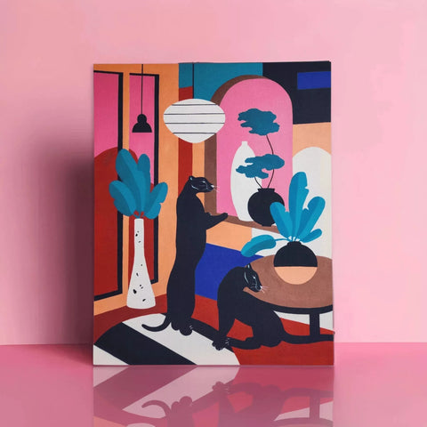 Japandi Ii By Mariah Birsak - Limited Edition Handcrafted Canvas Art Prints