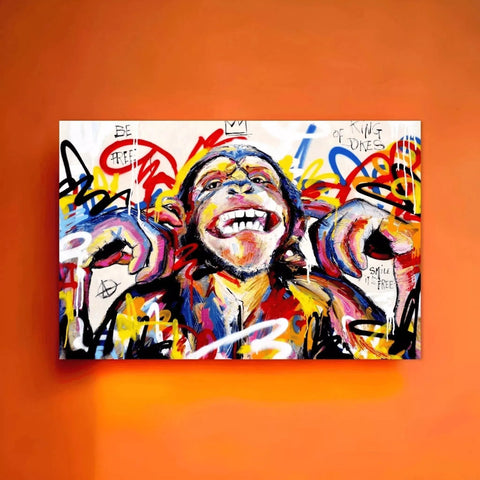 King Of Jokes Ii By Vincent Richeux - Limited Edition Handcrafted Canvas Art Prints