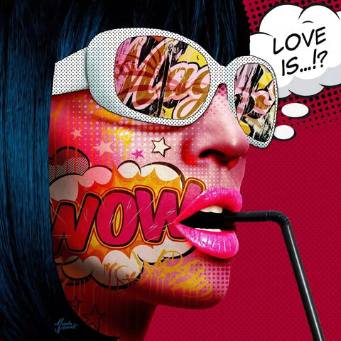 Love By Monika Nowak - Limited Edition Handcrafted Canvas Art Prints
