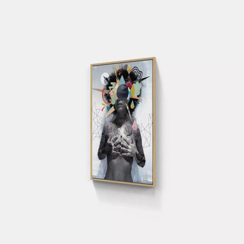 Mel By Nicolas Blind - Limited Edition Handcrafted Canvas Art Prints