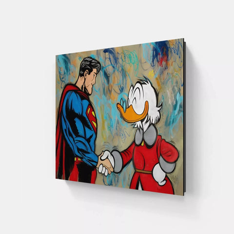 Nice To Meet By Mr Oreke - Limited Edition Handcrafted Dibond® Art Prints