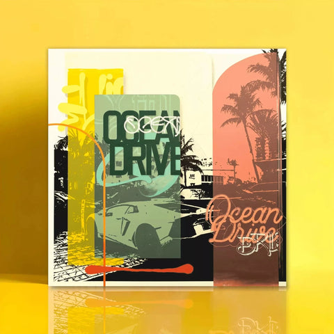 Ocean Drive By Niack - Limited Edition Handcrafted Canvas Art Prints