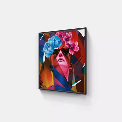 Pop Woman By Aaron - Limited Edition Handcrafted Canvas Art Prints