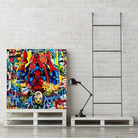 Spiderwoman By Aiiroh - Limited Edition Handcrafted Dibond® Art Prints
