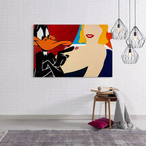 Touch With Your Eyes By Mr Oreke - Limited Edition Handcrafted Canvas Art Prints