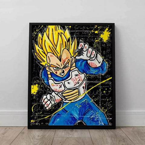 Vegeta By Onizbar - Limited Edition Handcrafted Canvas Art Prints